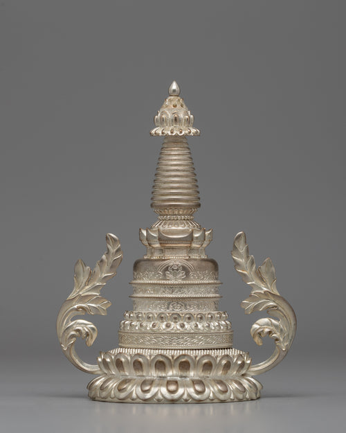 Premium Traditional Buddhist Stupa | Symbol of Spiritual Awakening and Peace