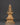 Gold-plated stupa ritual artifact