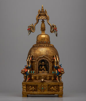Premium Tibetan Tomb or Stupa Statue