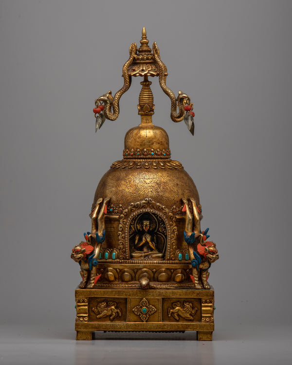 Premium Tibetan Tomb or Stupa Statue