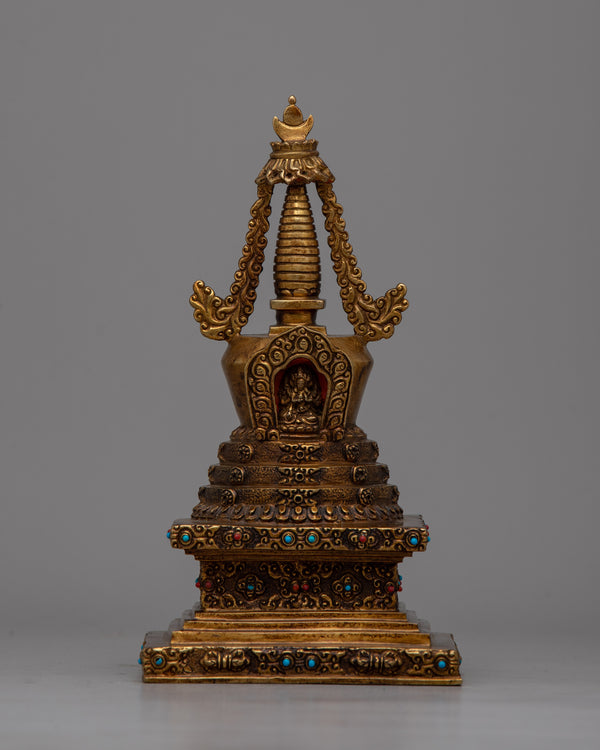 Buddhist Relics Stupa | Sacred Tibetan Buddhist Architecture for Relic Preservation