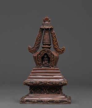 traditional-oxidized-copper-tibetan-stupa