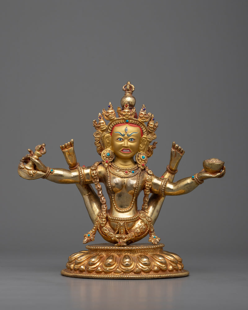 Sukhasiddhi Statue | Yogini and Master of Meditation