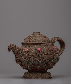 Large Tibetan Tea Pot