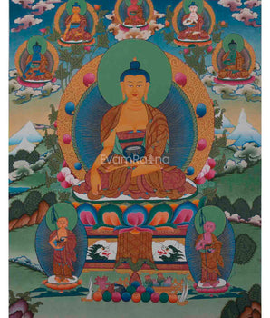 Shakyamuni Buddha Thangka 
