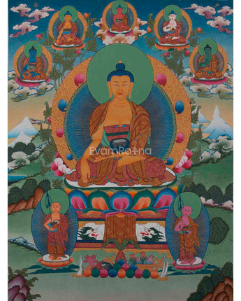 Shakyamuni Buddha Thangka 