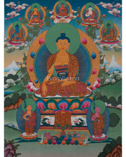 Shakyamuni Buddha Thangka