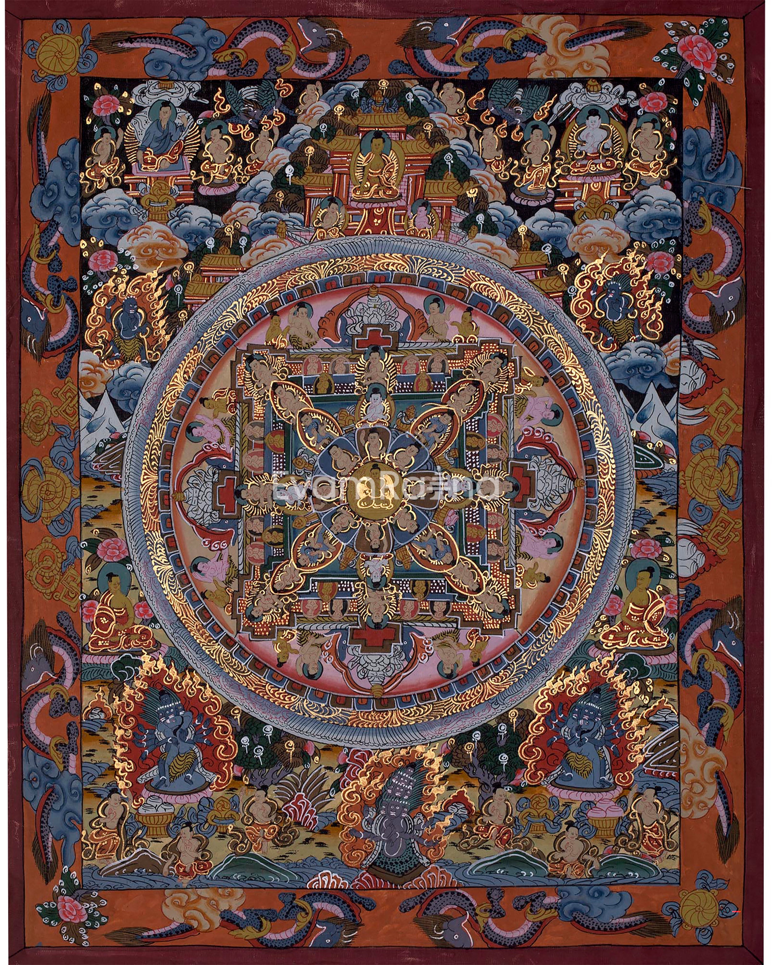 Buddha Mandala Thangka