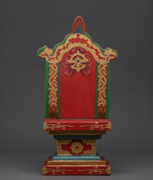Handcrafted Tibetan Throne 