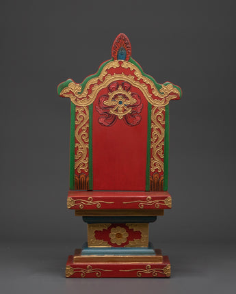 Handcrafted Tibetan Throne 
