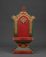 Handcrafted Tibetan Throne 