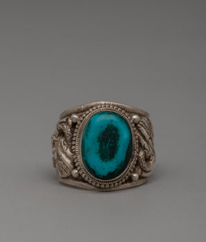 tibetan silver ring​

