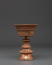 traditional copper lamp