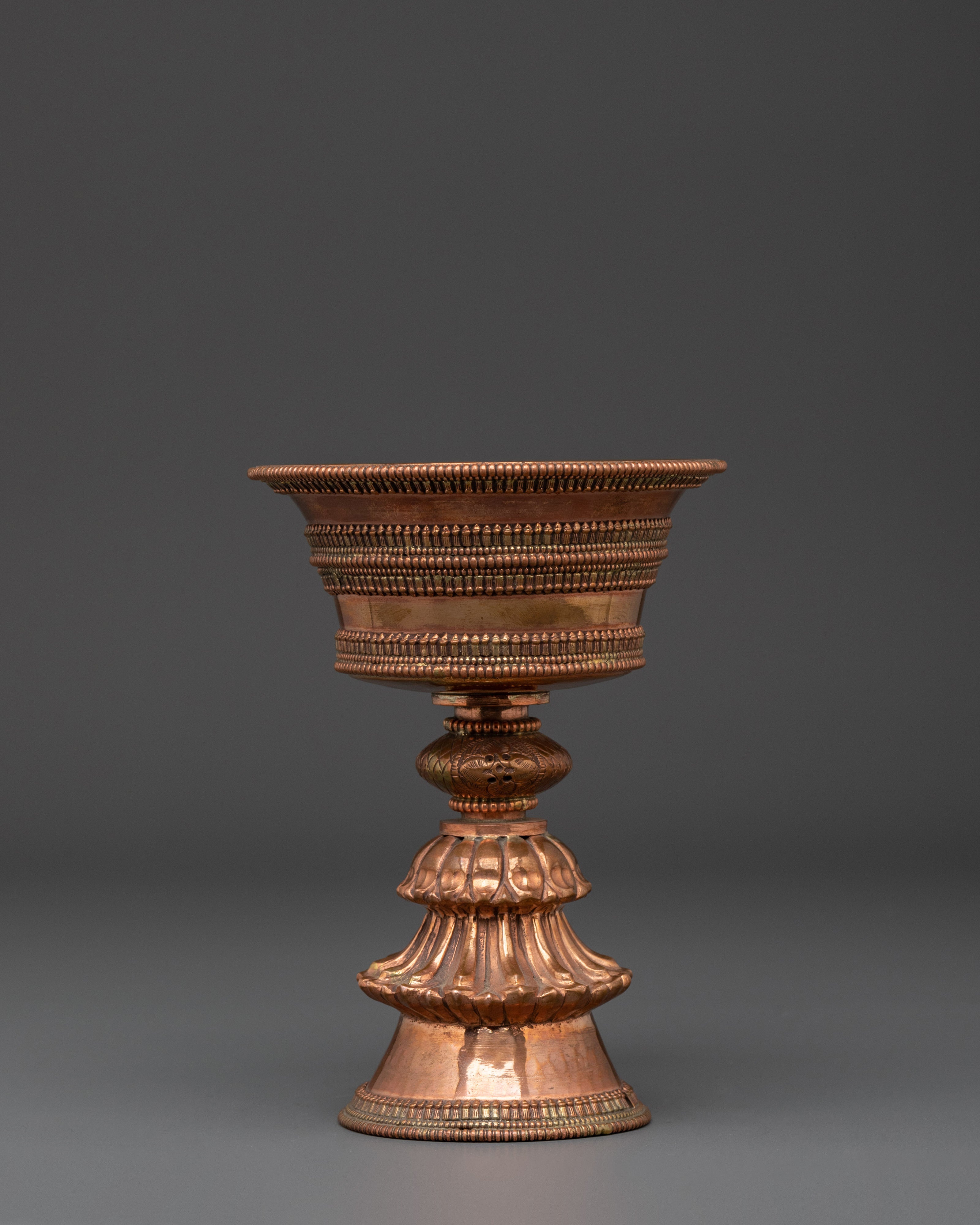 traditional copper lamp
