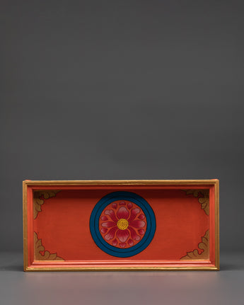 Handcrafted Tibetan Buddhist Offering Tray