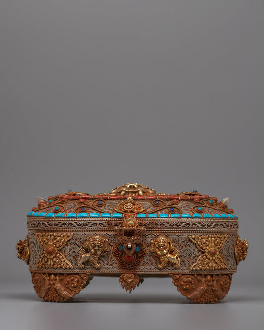 Tibetan Buddhist Treasure Box 