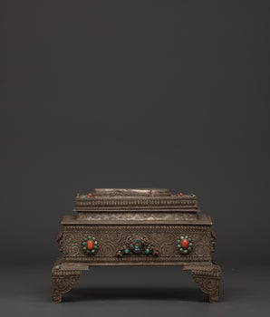 gemstone decorated Treasure box