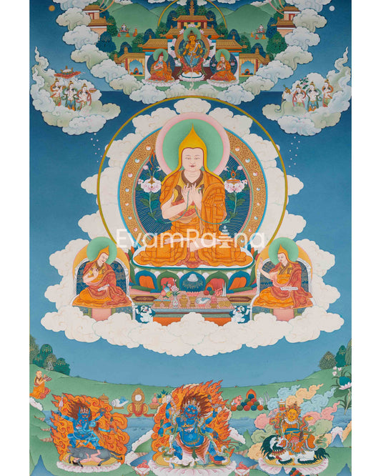 Tsongkhapa Thangka 