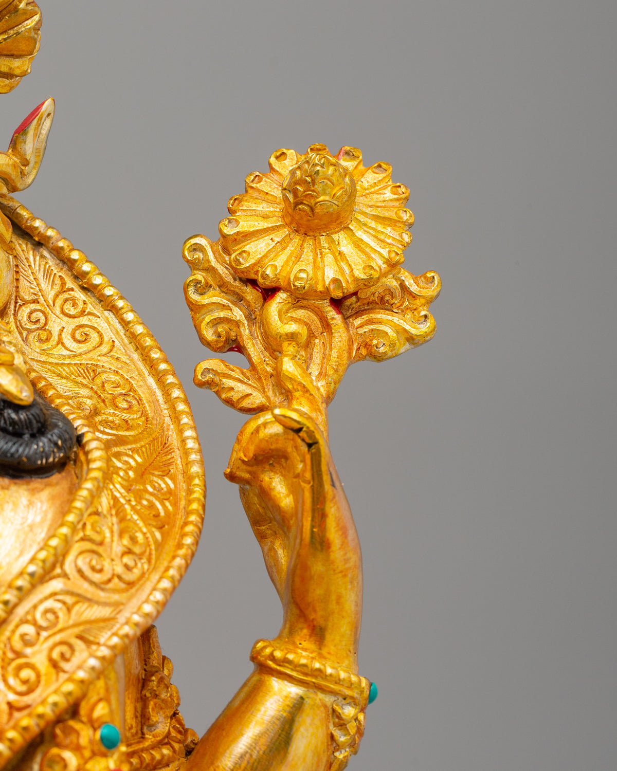 Traditional Cchenrezig Buddhist Statue | Handcrafted Artwork for Home Decor