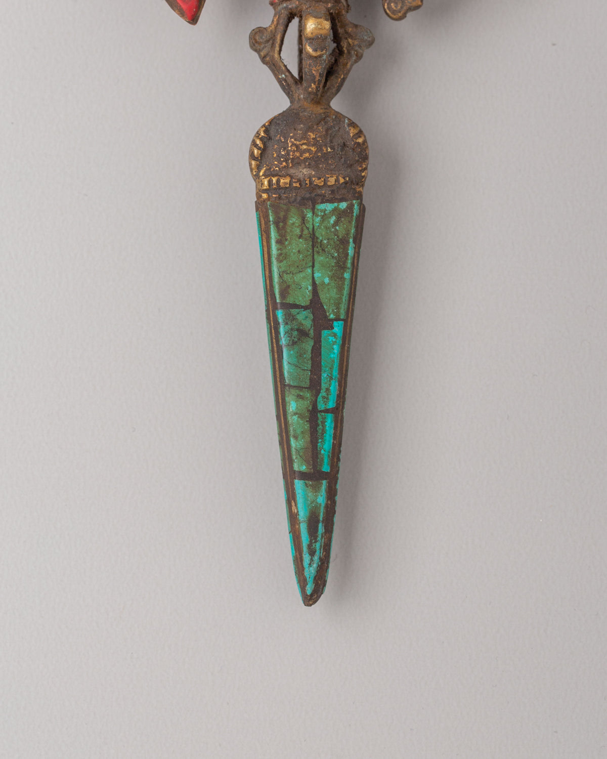 Buddhist Phurba with Kartika Knife | Tibetan Ritual Dagger