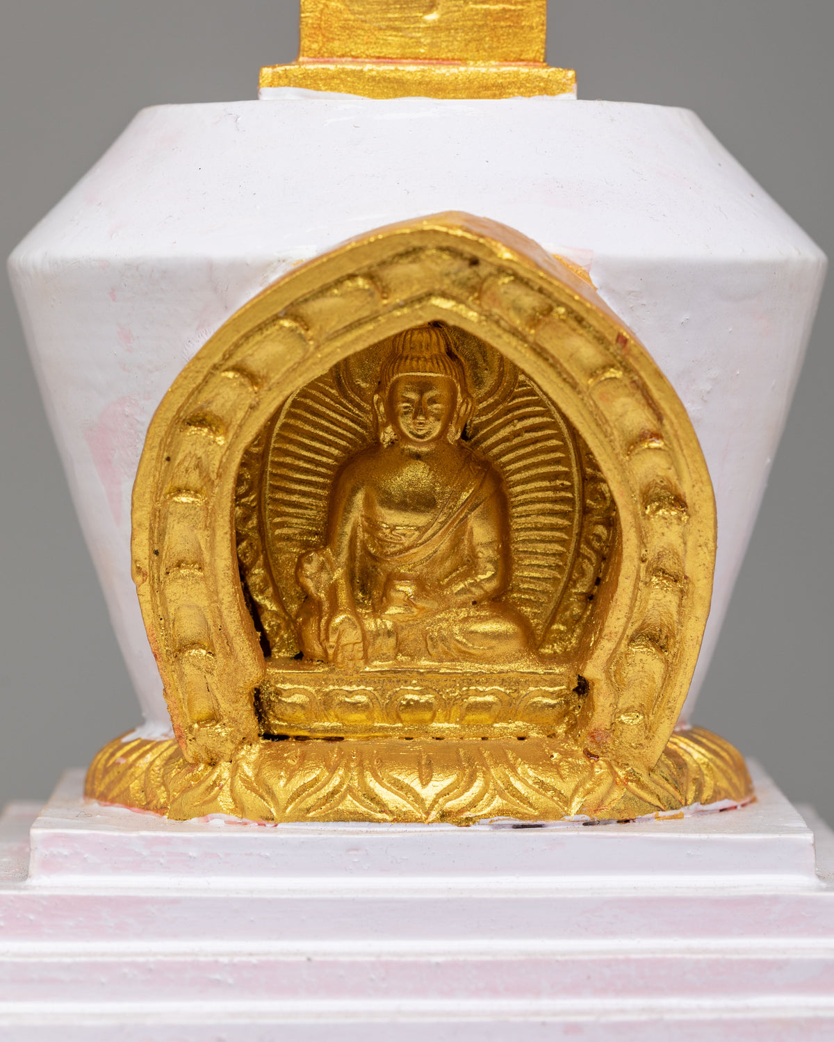 Buddhist Enlightenment Stupa for Altar | Sacred Tibetan Spiritual Art