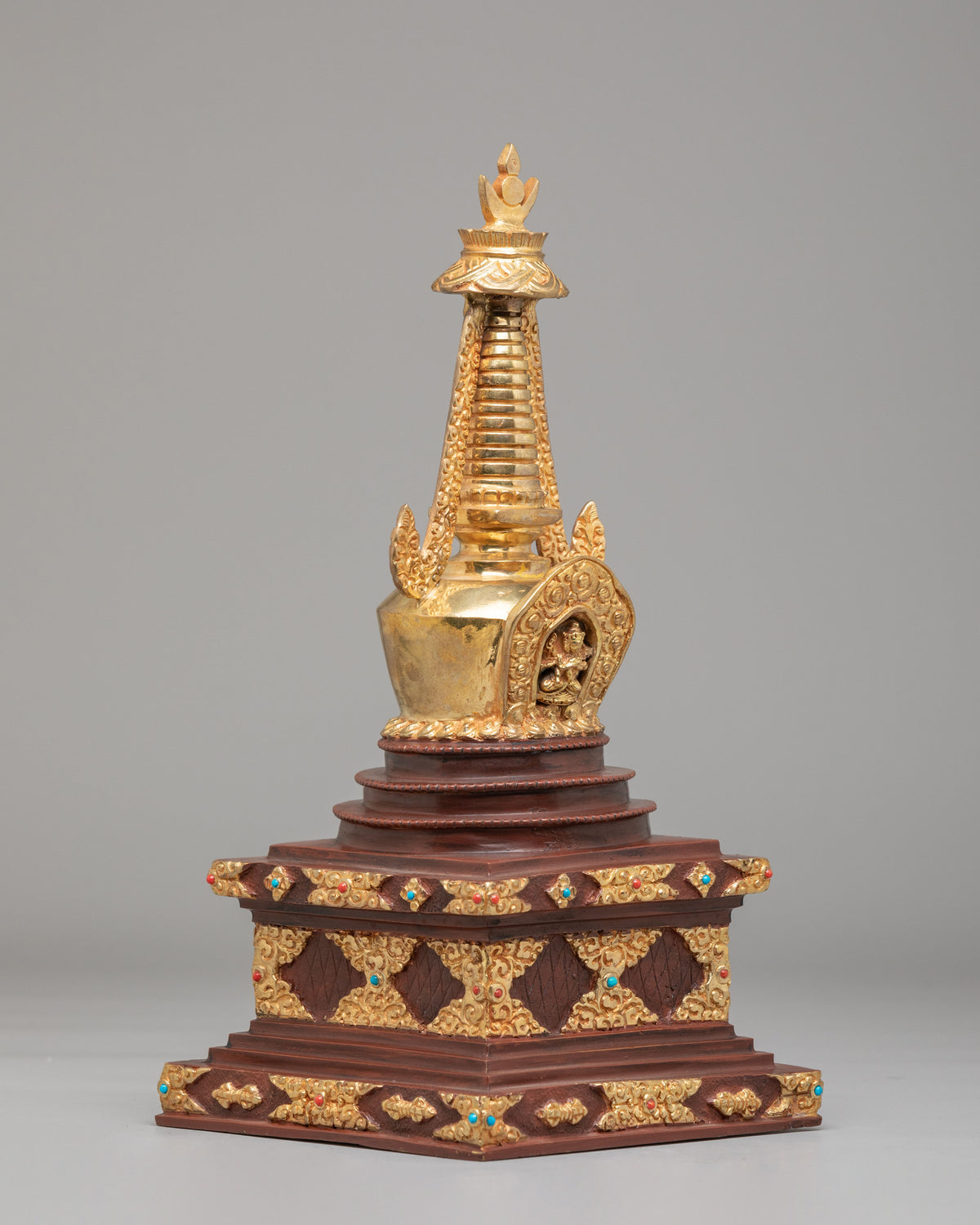 Namgyal Chorten Stupa for Buddhist Altar | Sacred Tibetan Art