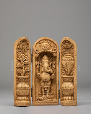 Traditional Ganesha Shrine Decor