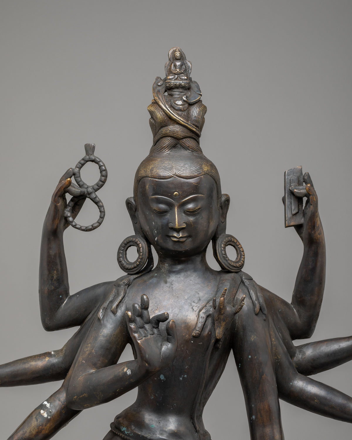 Sacred Bodhisattva Lokeshwor Statue | Exclusive Tibetan Spiritual Art