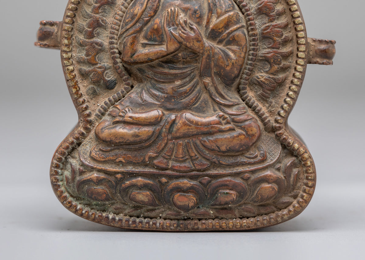 Tibetan Buddhist Vairocana Ghau Box | Perfect for Sacred Offerings