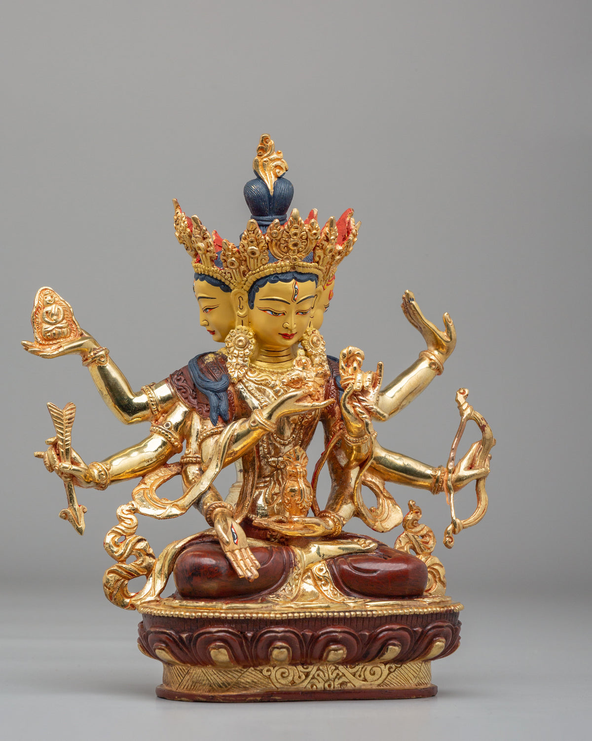 Handmade Namgyalma Buddhist Statue | Tibetan Protector Deity