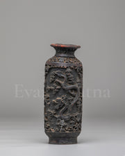 Hand carved Decorative Flower Vase 