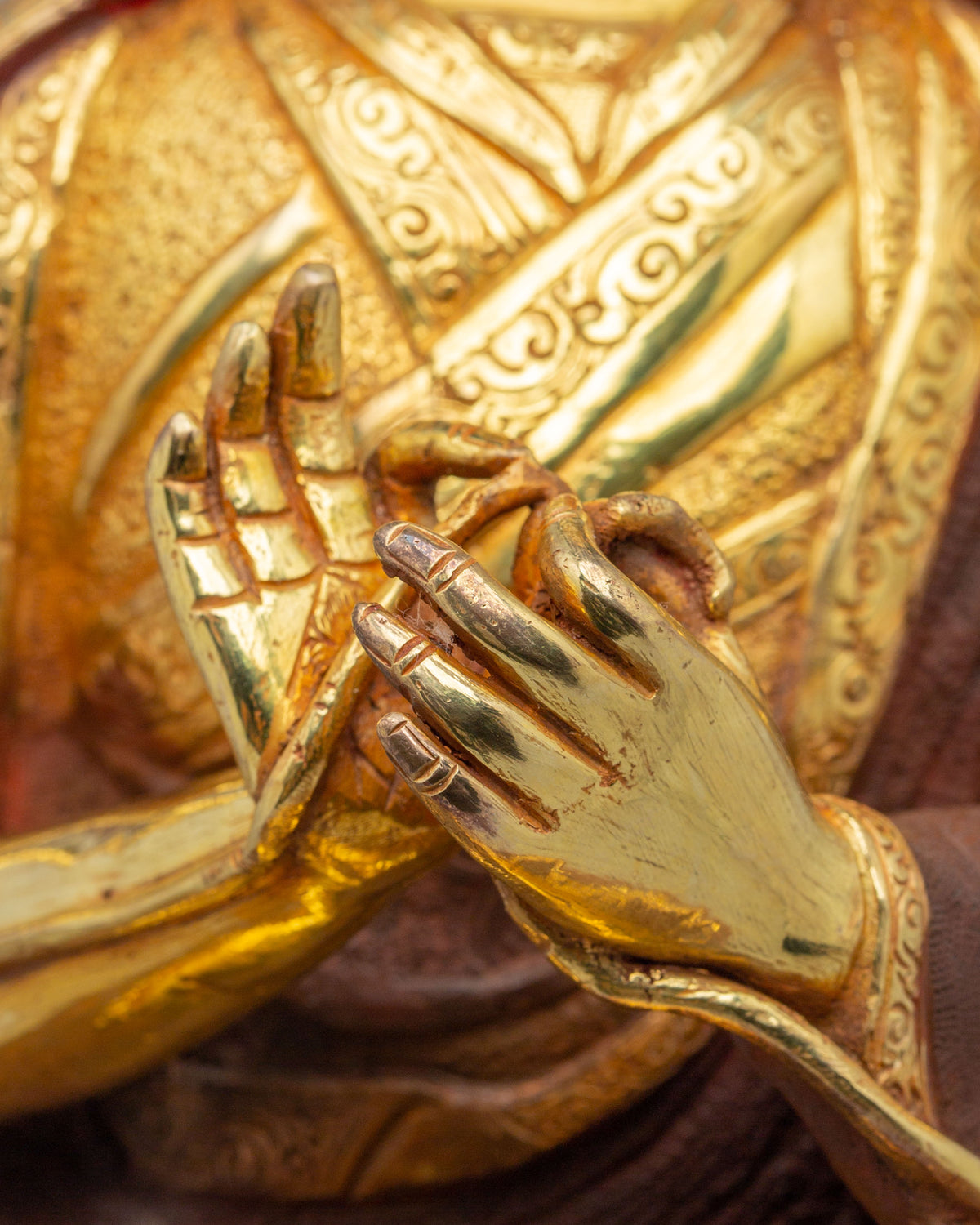 Tsongkhapa Buddhist Sculpture Set | Gelug Buddhist Masters