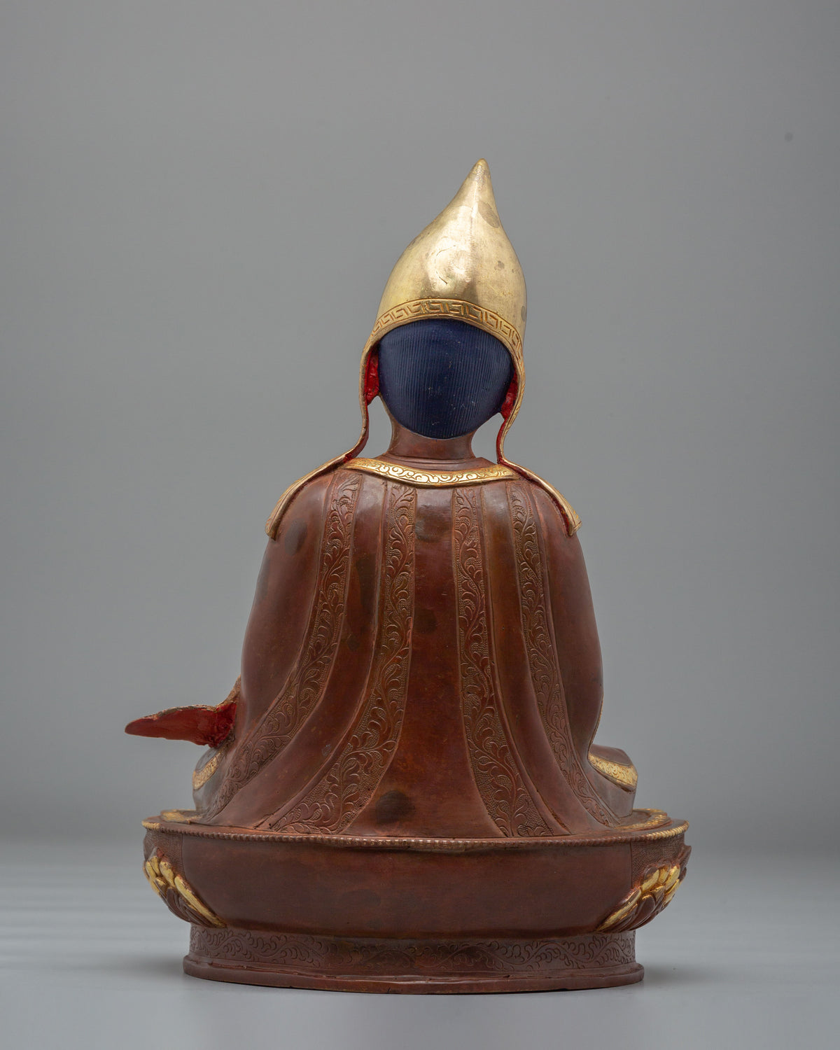 Tsongkhapa Buddhist Sculpture Set | Gelug Buddhist Masters