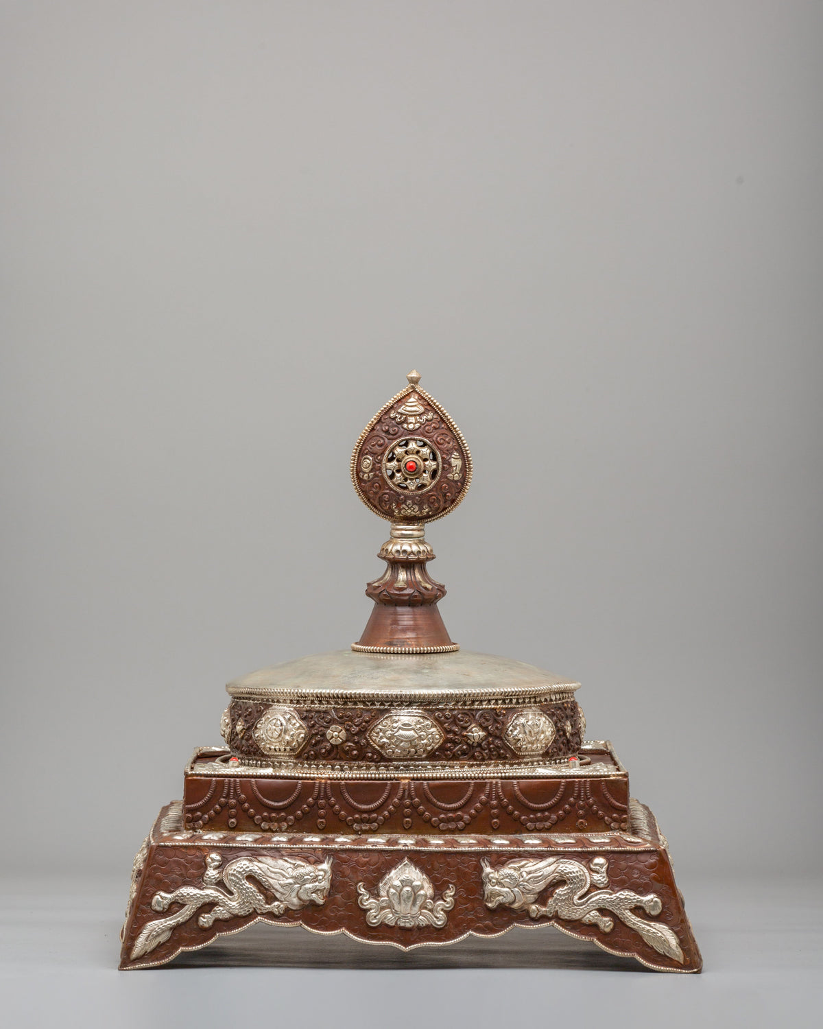 Vajrayana Mandala Offering Set | Tibetan Ritual Art for Spiritual Practices
