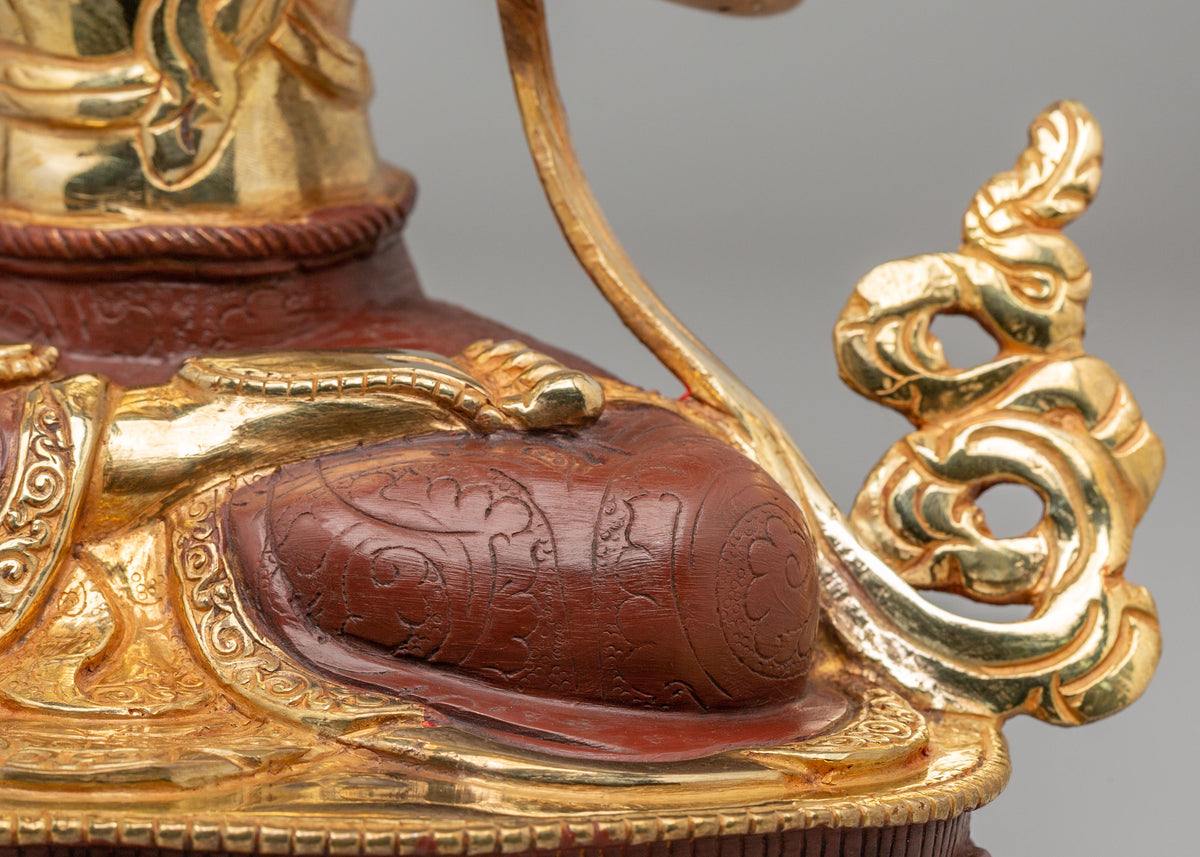 Manjushri Statue For Buddhist Altar | Handcrafted Spiritual Decor