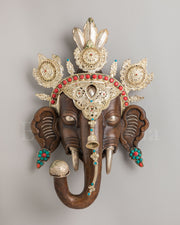 Ganesha Elephant Head Wall Hanging 