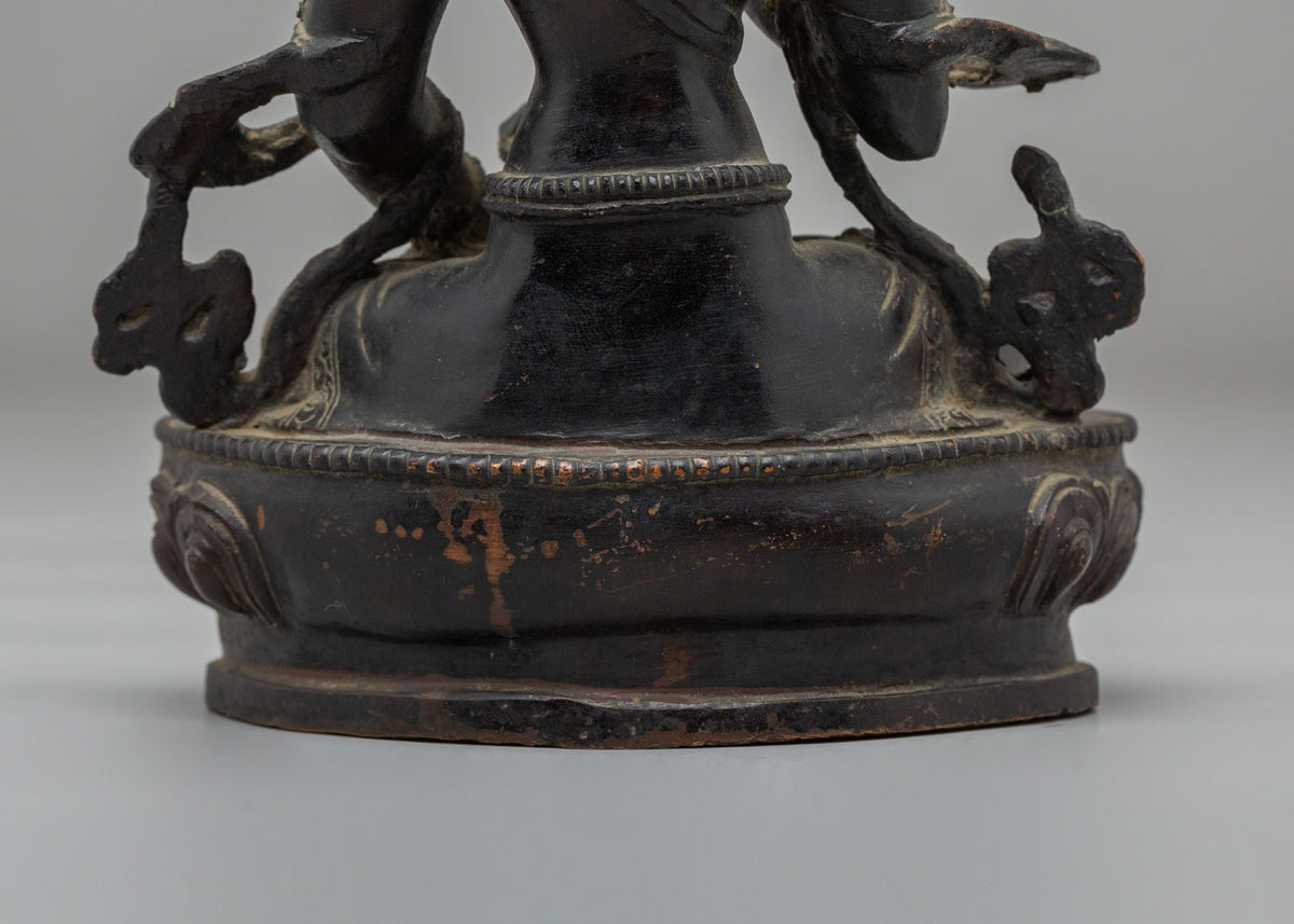 Tibetan Vajrasattva Buddhist Statue | Purification Deity