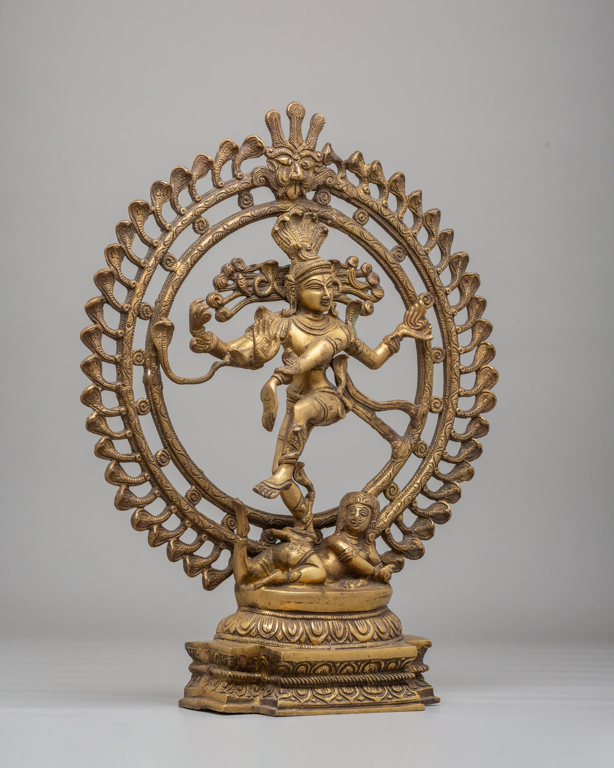 Sacred Shiva Natraj Statue | Handcrafted Hindu Deity Artwork