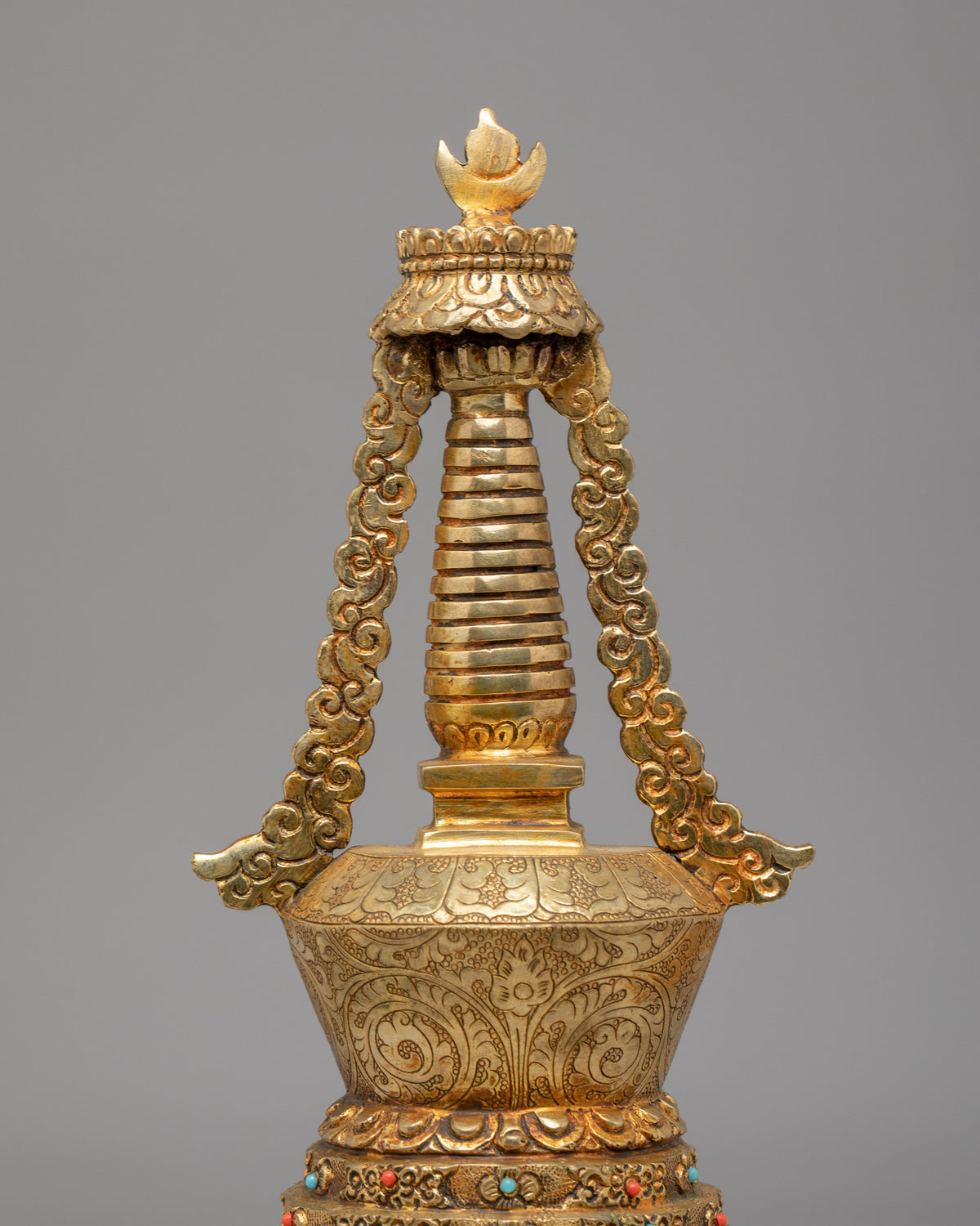 Traditional Tibetan Shrine Stupa | Namgyal Chorten Stupa