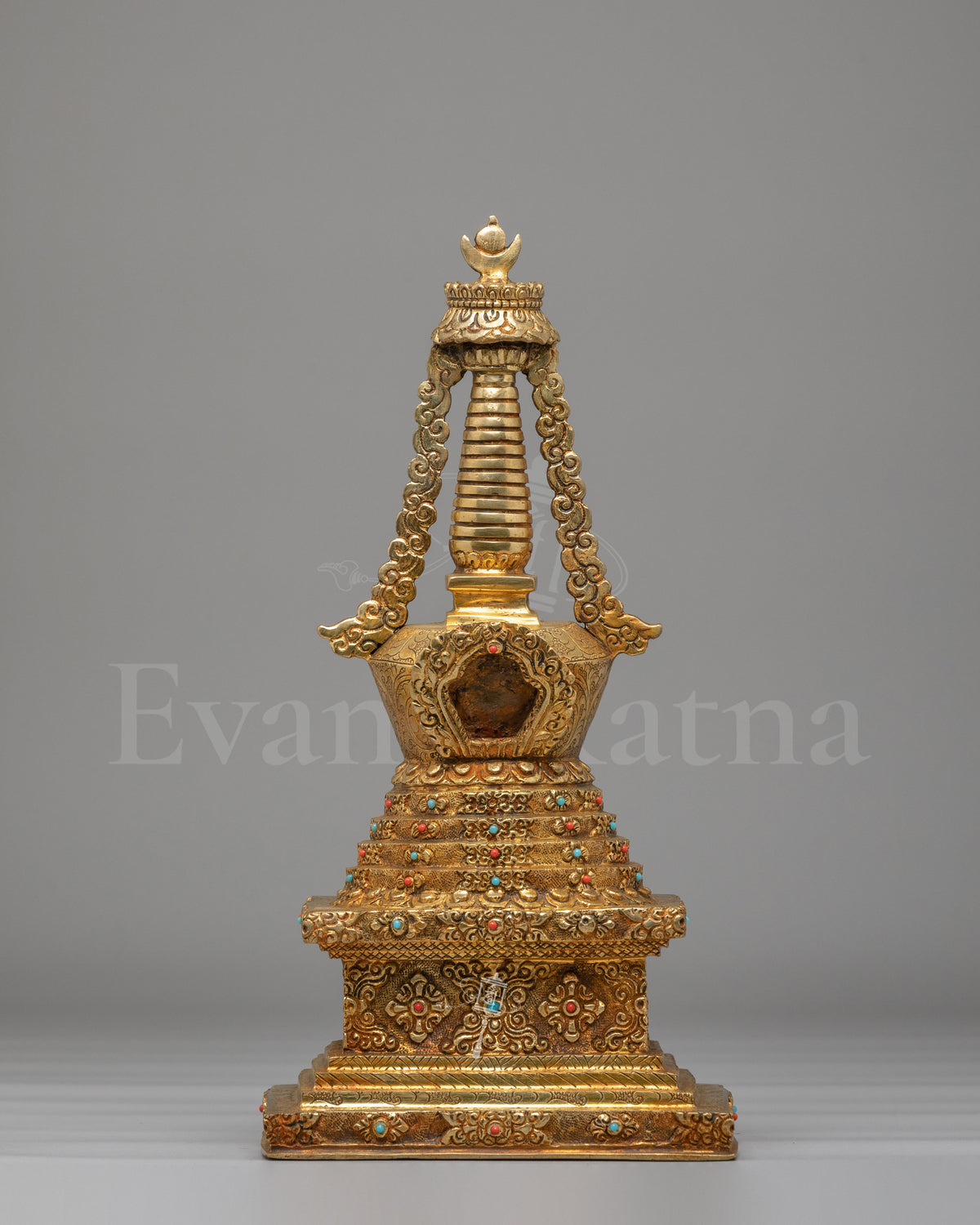 Traditional Tibetan Shrine Stupa 