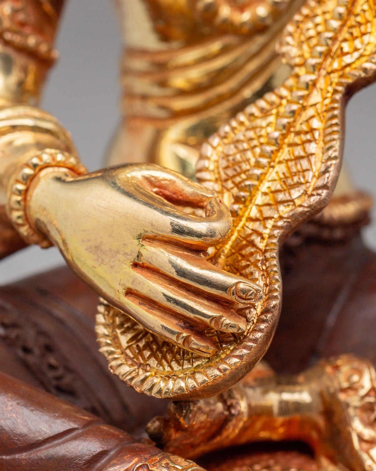 Sacred Saraswati Goddess Statue | Sacred Hindu Deity Sculpture