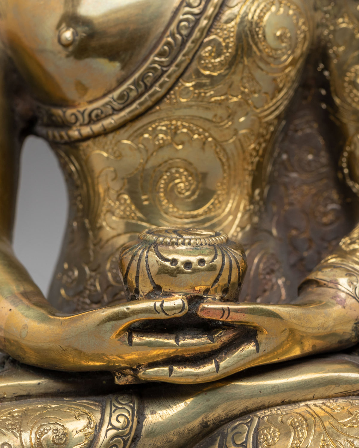 Pure Land Amitabha Buddha Shrine Statue | Spiritual Home Decor