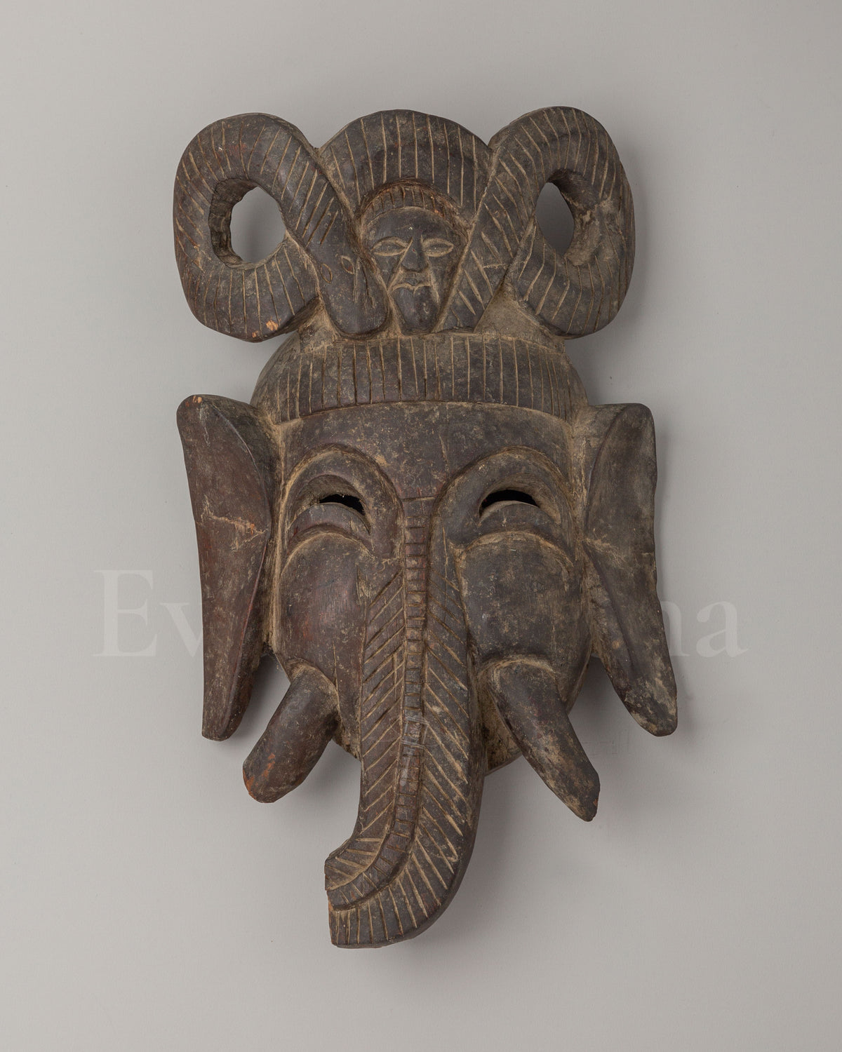Wooden Ganesha Wall Decor 