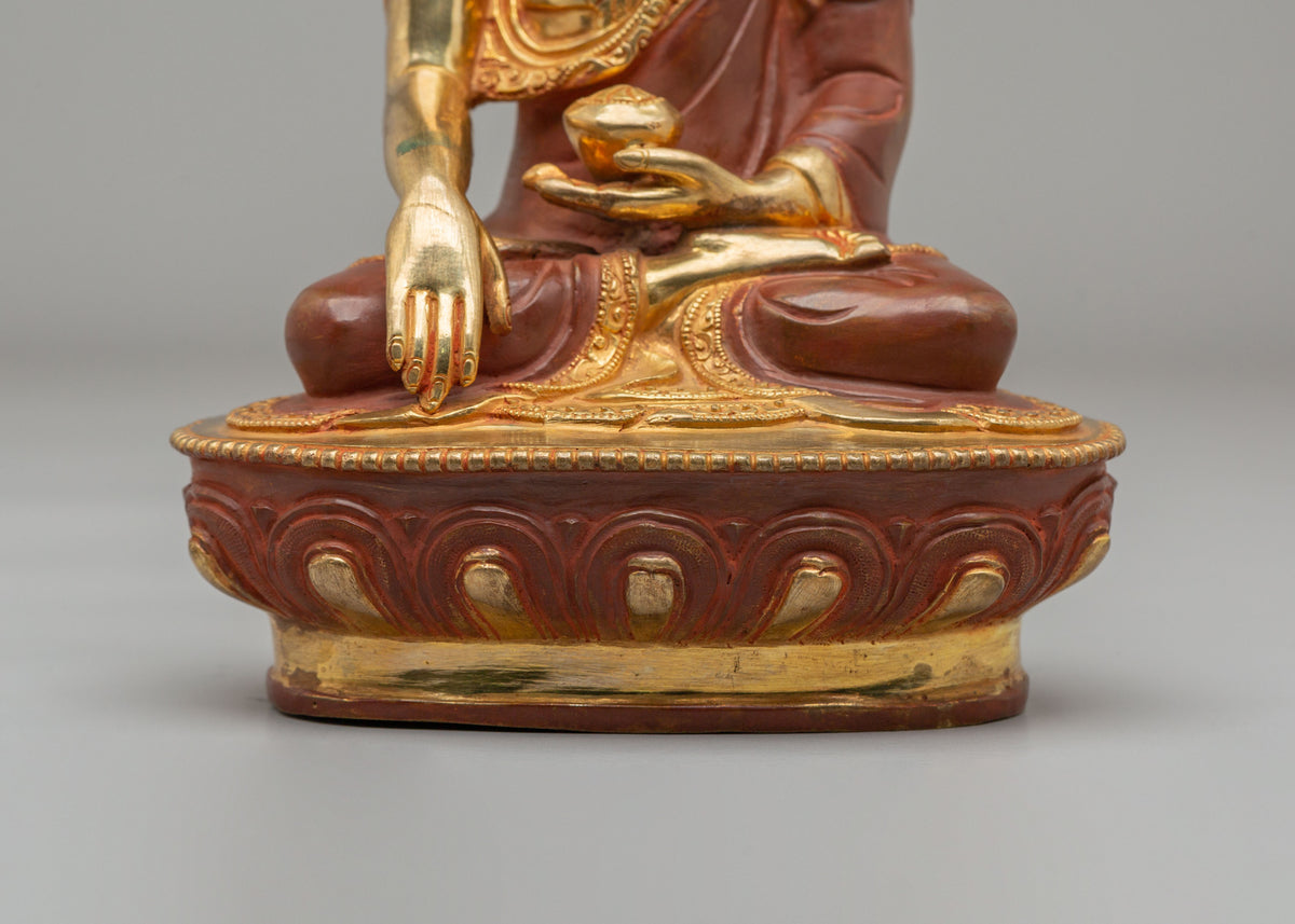 Shakyamuni Buddha Altar Sculpture | Perfect for Spiritual Home Decor