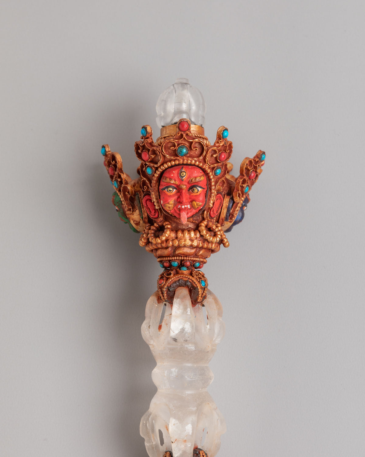Buddhist Ceremonial Phurba Dagger | Symbolizing Spiritual Power