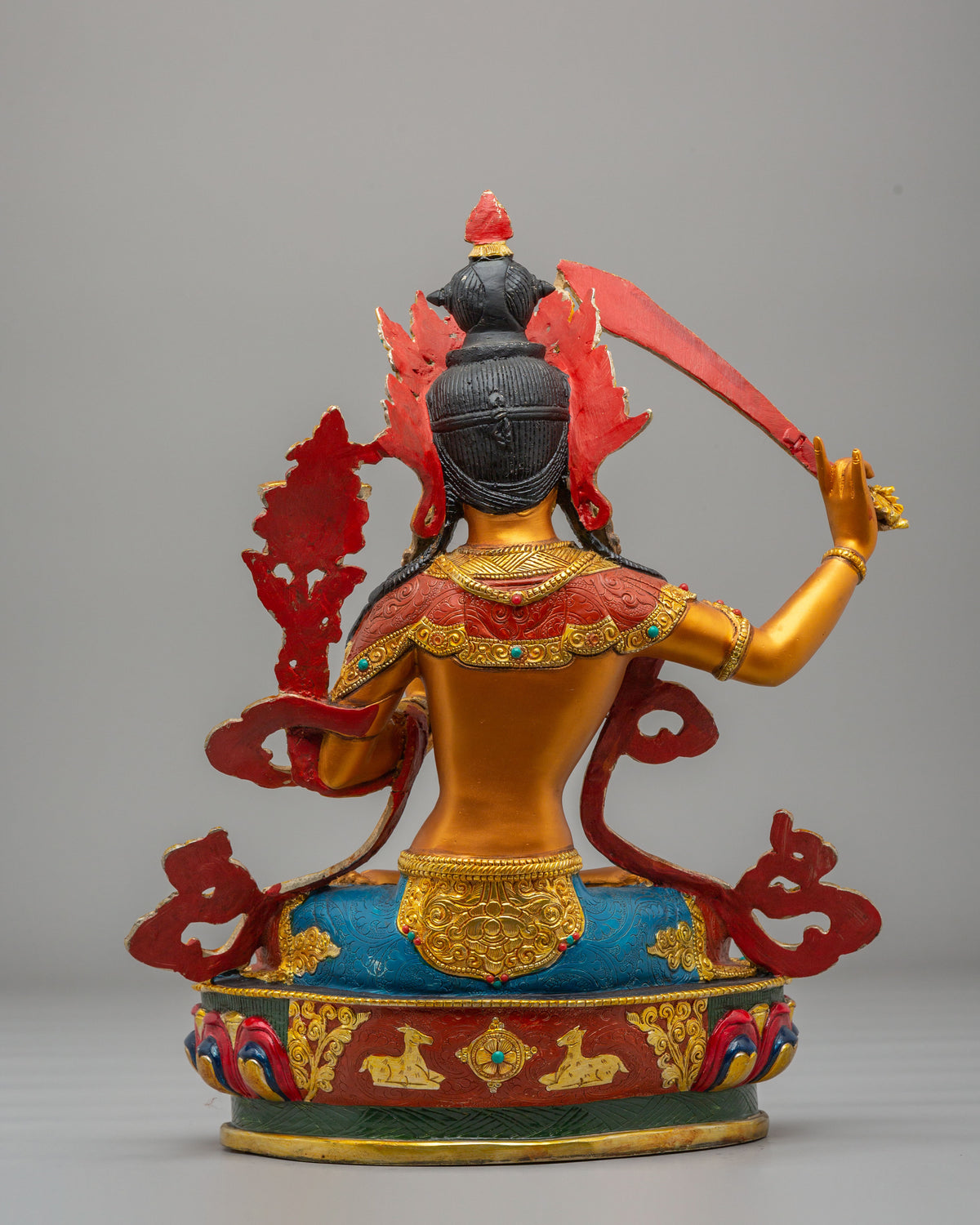 Handcrafted Manjushri Wisdom Statue | Symbol of Wisdom and Enlightenment
