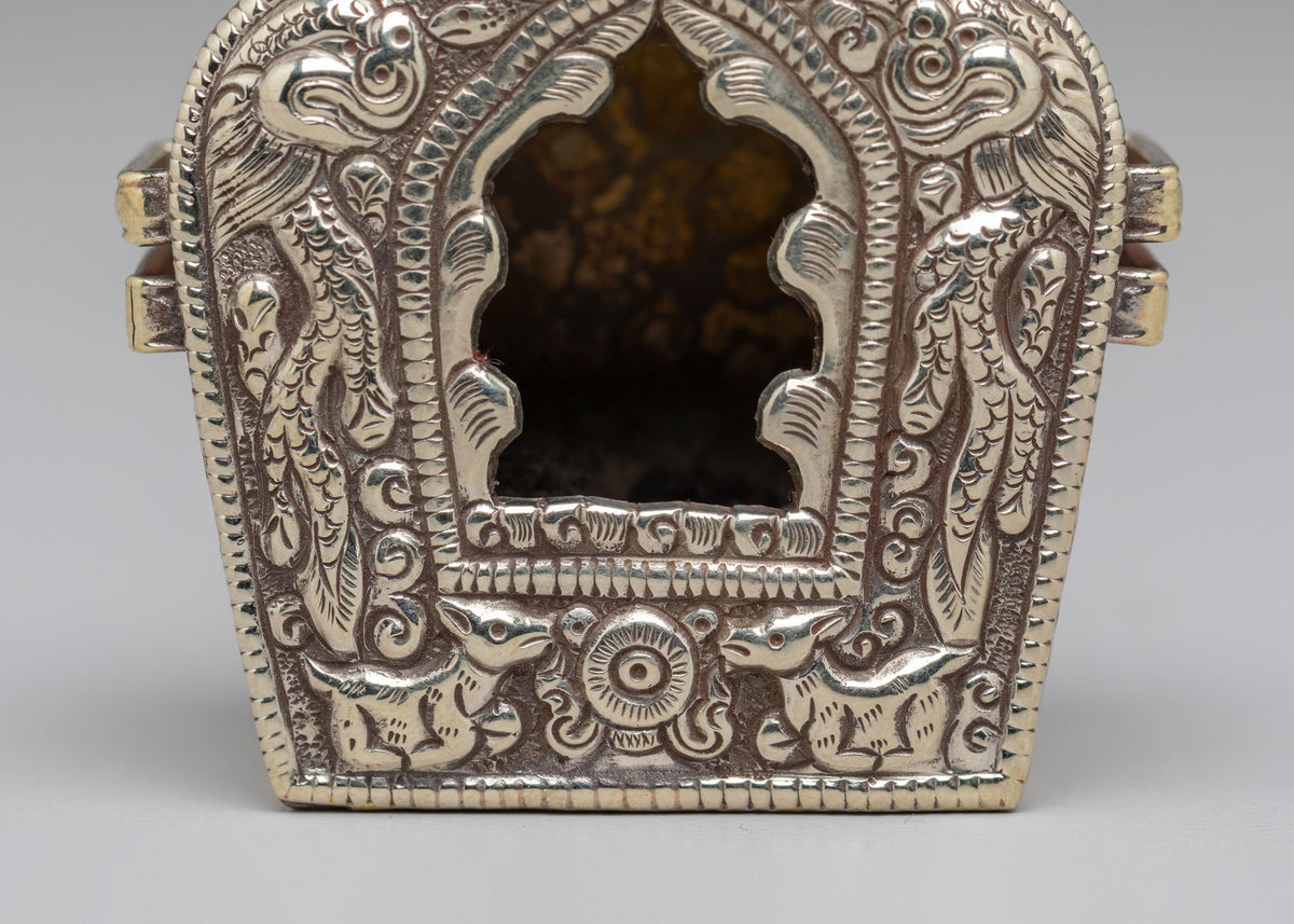 Handcrafted Altar Ghau Box | Sacred Box for Spiritual Offerings