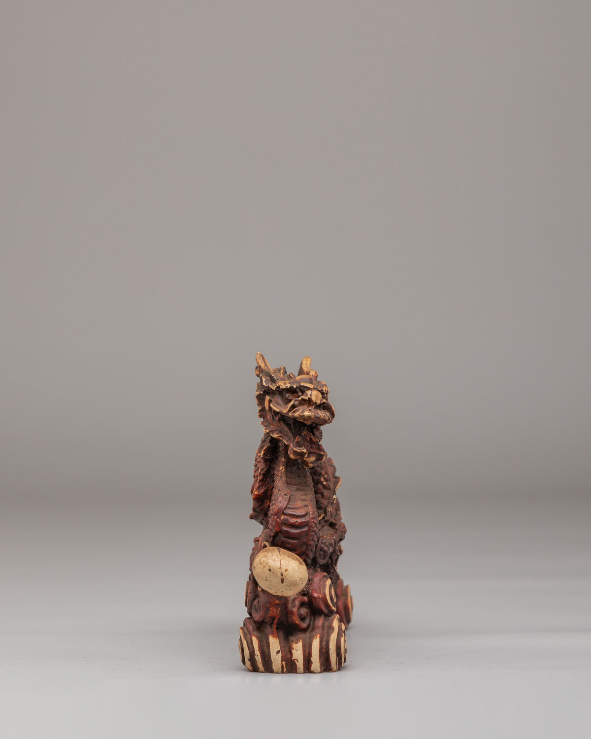 Himalayan Decorative Dragon Artwork | Yak Bone Powder Sculpture