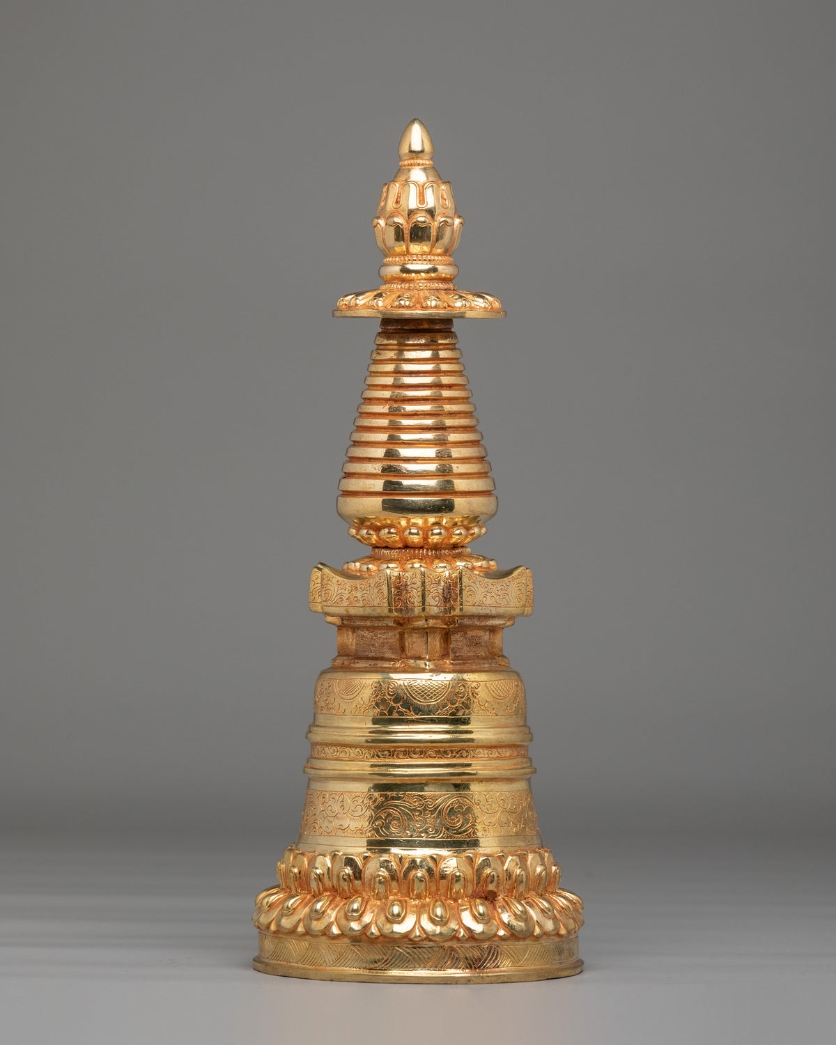 Handcrafted Kadampa Buddhist Stupa | Symbol of Enlightenment