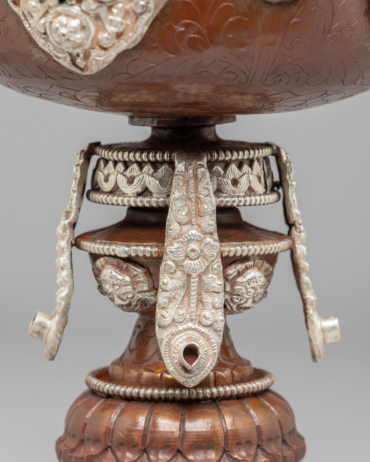 Handcrafted Buddhist Butter Lamp Set | Traditional Light Offering Lamps